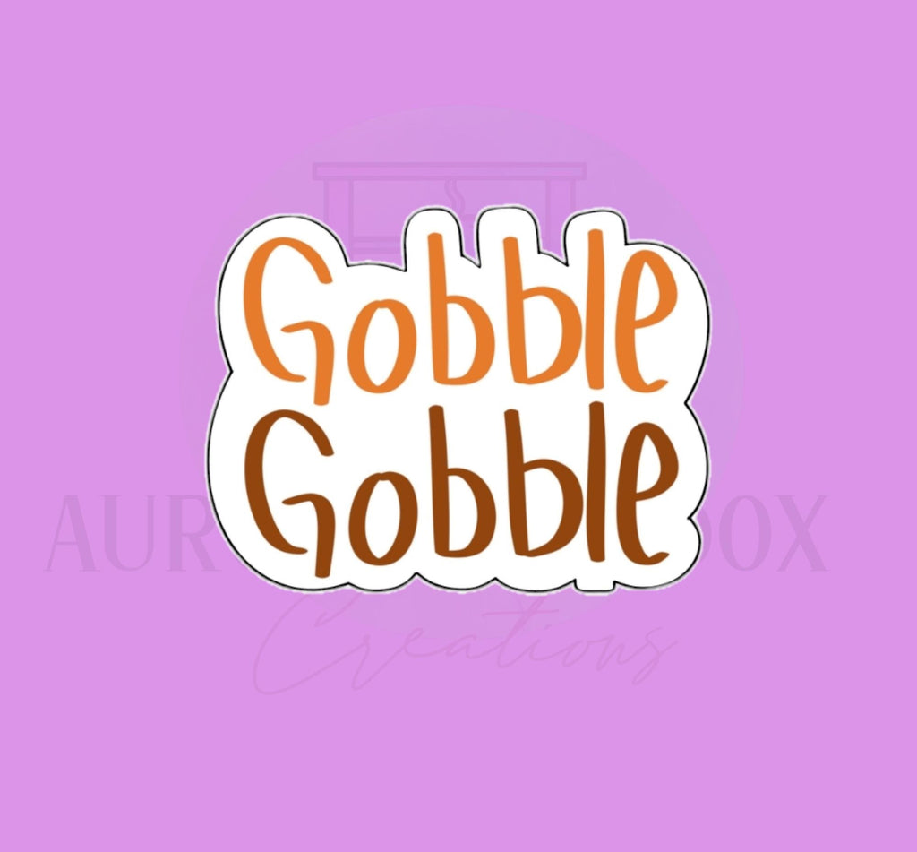 Gobble Gobble Cookie Cutter
