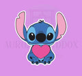 Blue Alien Monster Valentine #3 Cookie Cutter