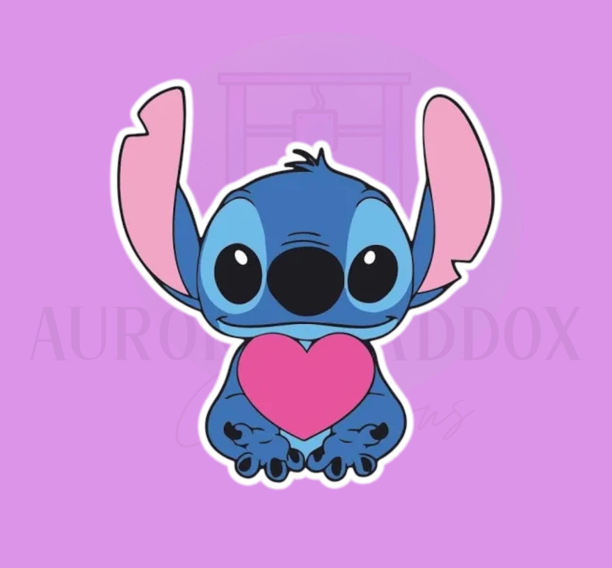 Blue Alien Monster Valentine #3 Cookie Cutter