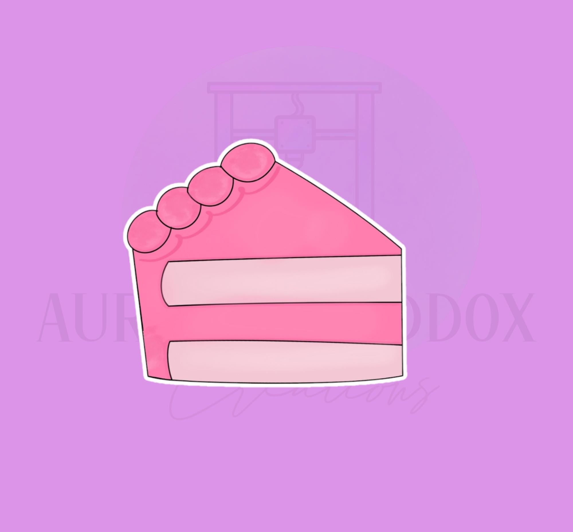 Cake Slice Cookie Cutter