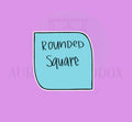Rounded Square Plaque | Cookie Cutter