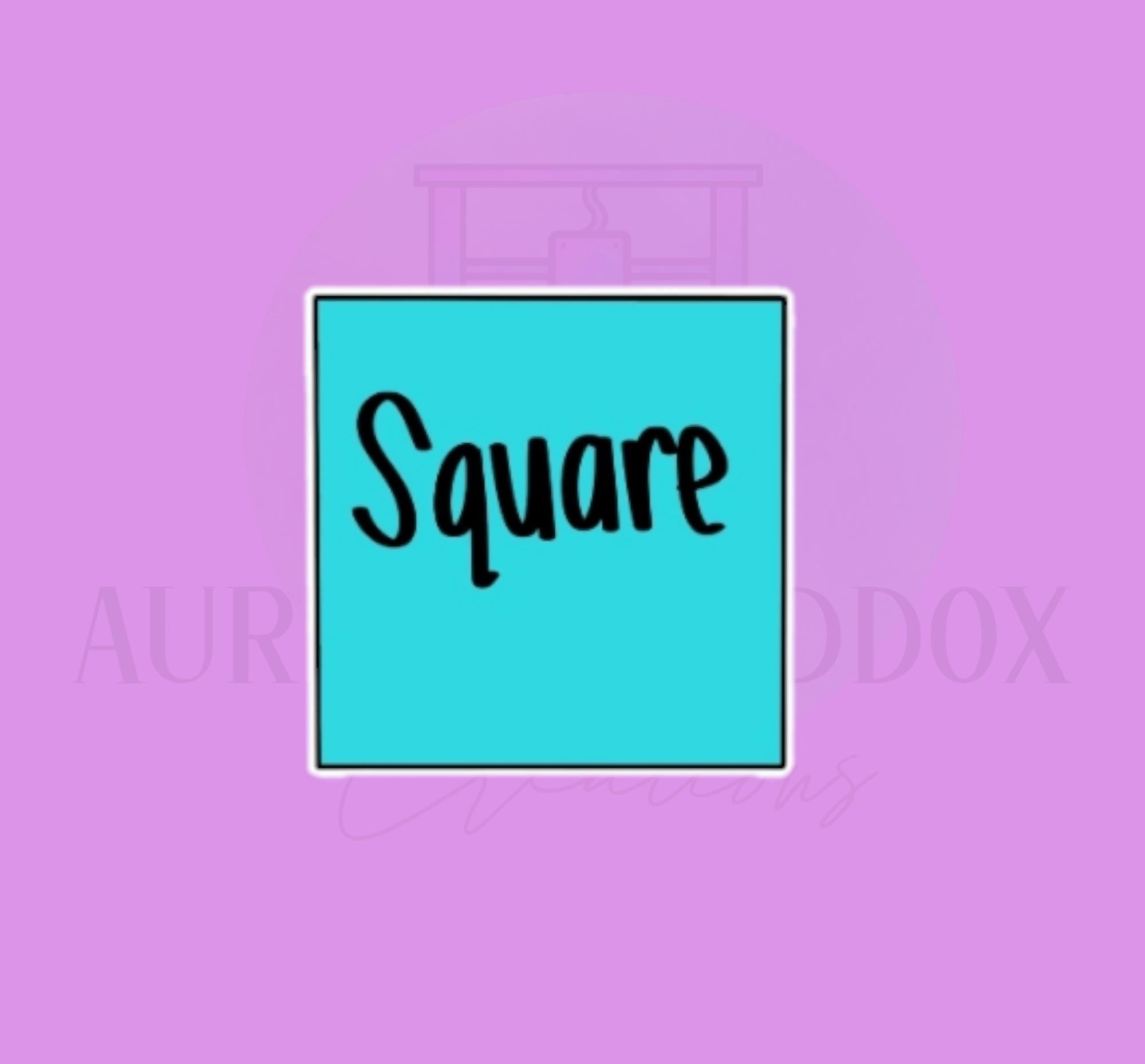 Square Cookie Cutter