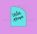 Teelie Plaque | Cookie Cutter