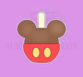 Mouse Ears Candy Apple Cookie Cutter
