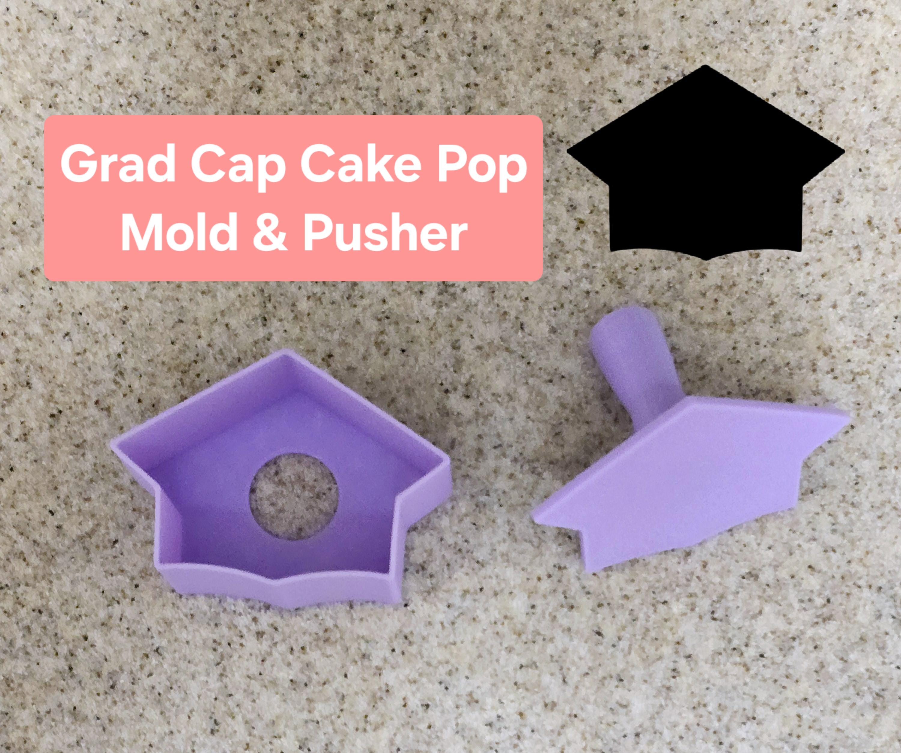 Grad Cap Cake Pop Mold