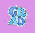 GRAD Retro Cookie Cutter