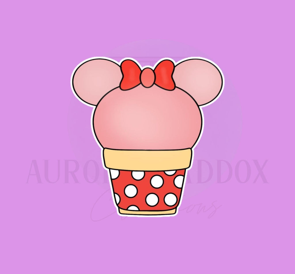 Mouse Ice Cream Set | 2 Piece | Cookie Cutters