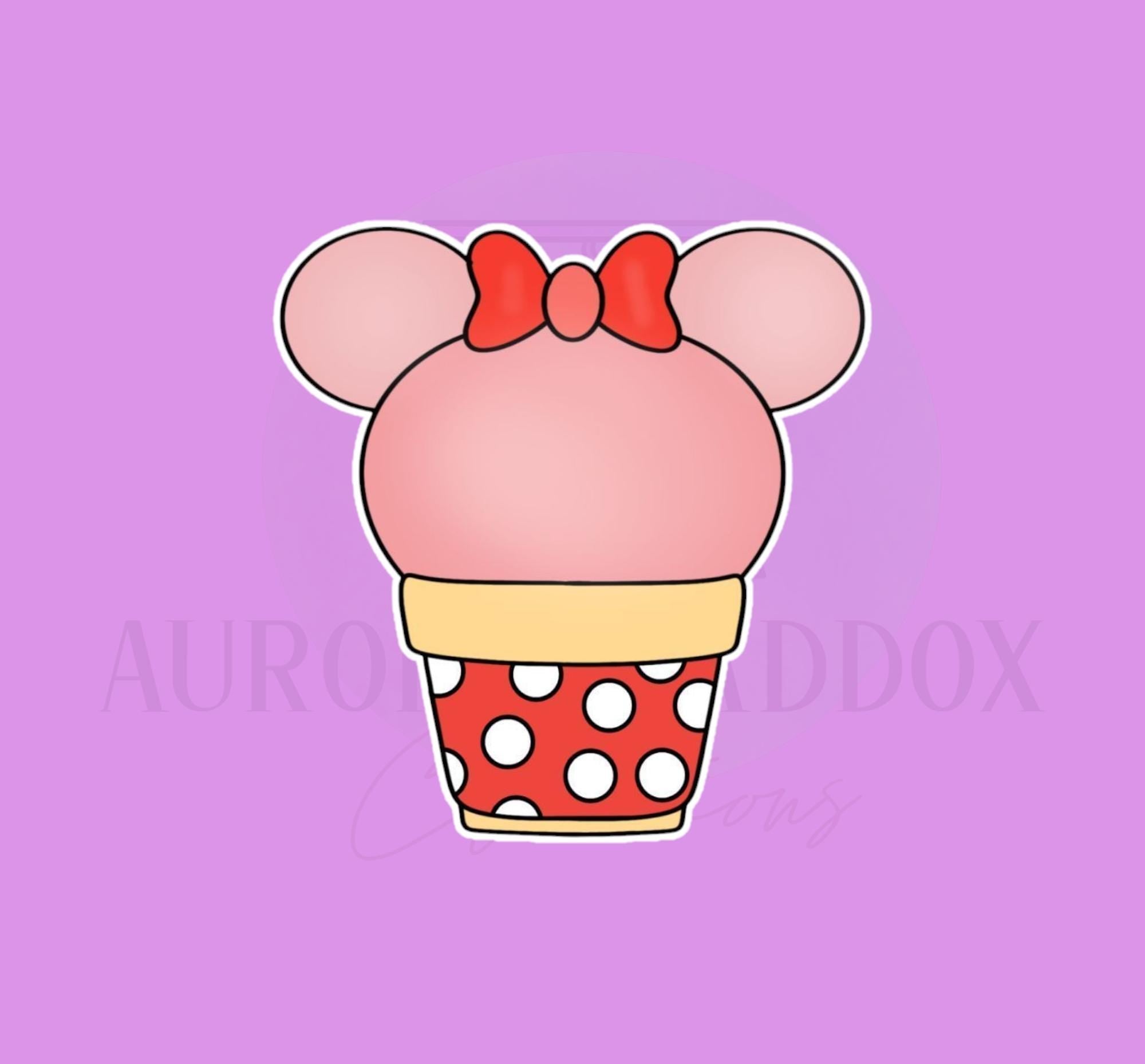 Mouse Ice Cream Set | 2 Piece | Cookie Cutters