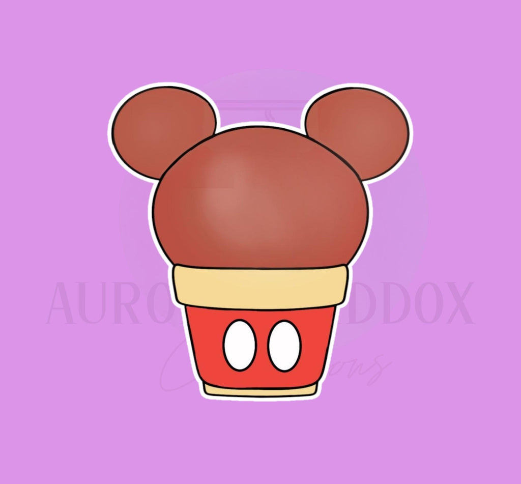 Mouse Ice Cream Set | 2 Piece | Cookie Cutters