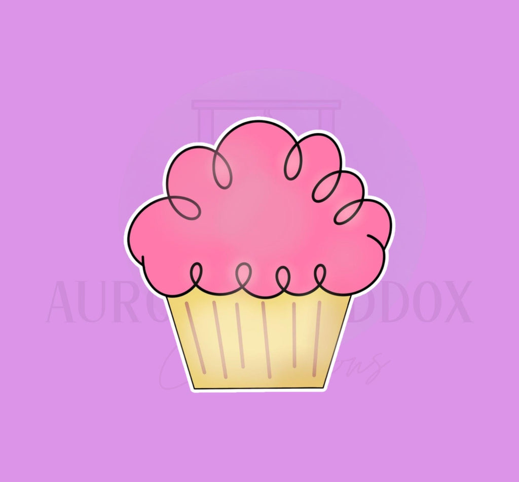 Sweet Cupcake Cookie Cutter
