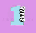 Number 1 Side Script | Cookie Cutter