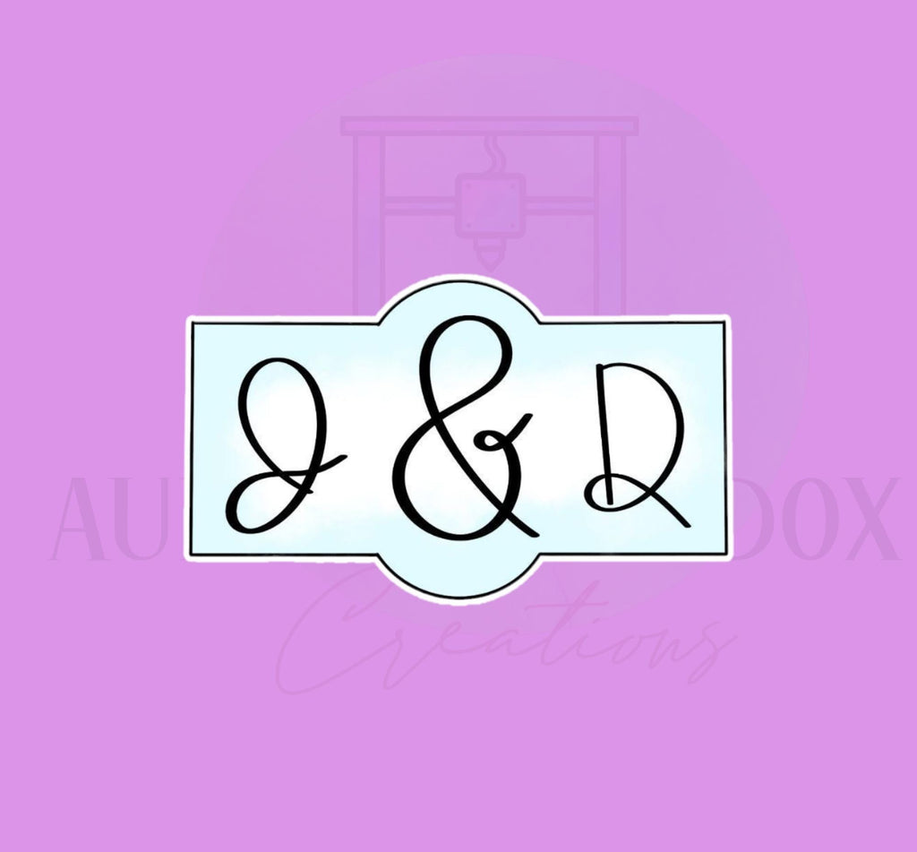And Plaque Cookie Cutter