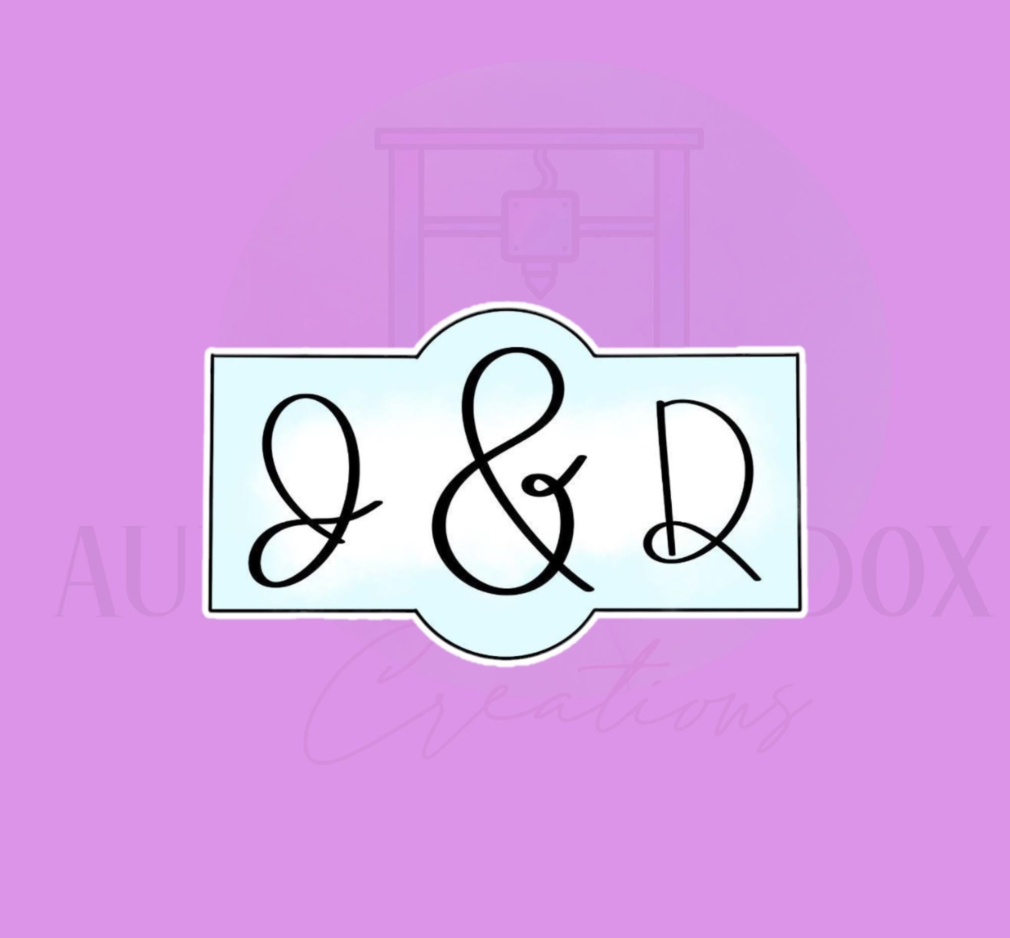 And Plaque Cookie Cutter