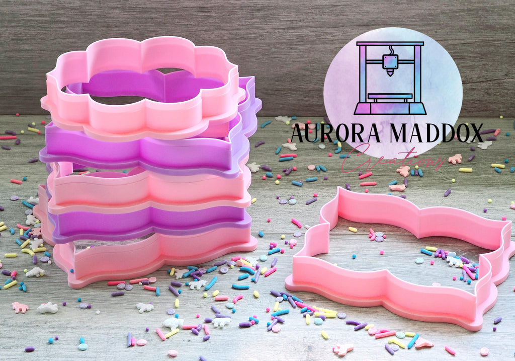 Aurora Plaque | Cookie Cutter