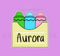 Crayon 3 Box Cookie Cutter