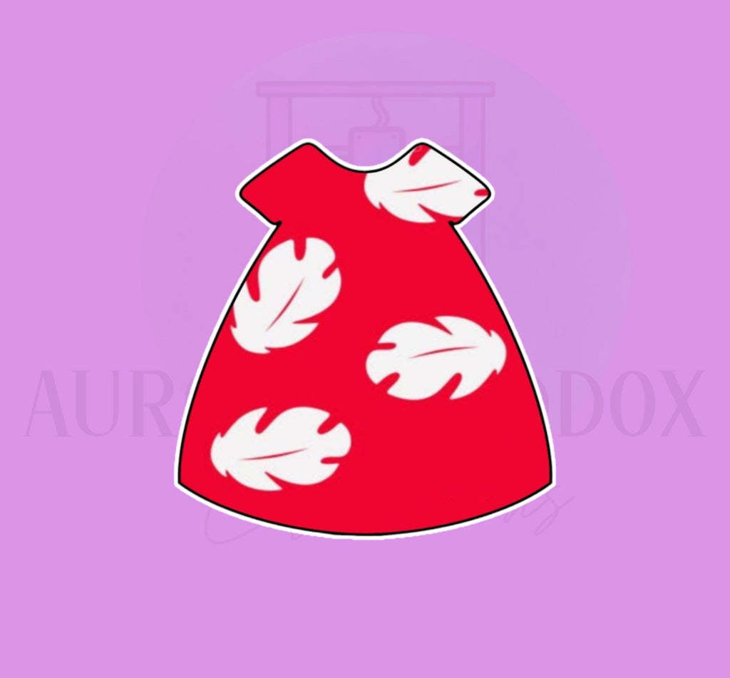 Island Dress Cookie Cutter