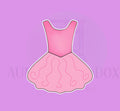 Ballet Dress Cookie Cutter