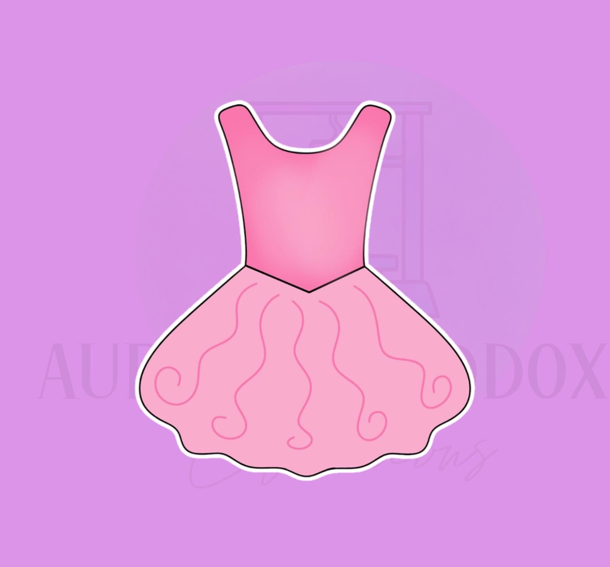 Ballet Dress Cookie Cutter