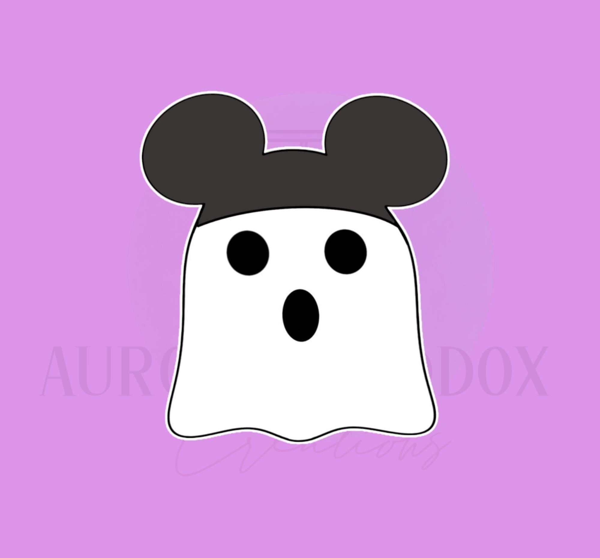 Ghost with Mouse Ears #2 | Cookie Cutter