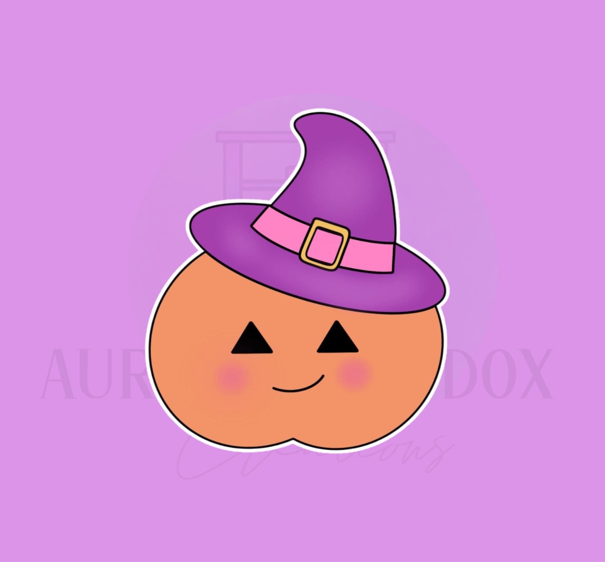 Sweet Pumpkin Witch Cookie Cutter