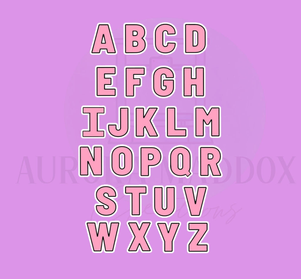 Alphabet | Choose 1 | Cookie Cutter