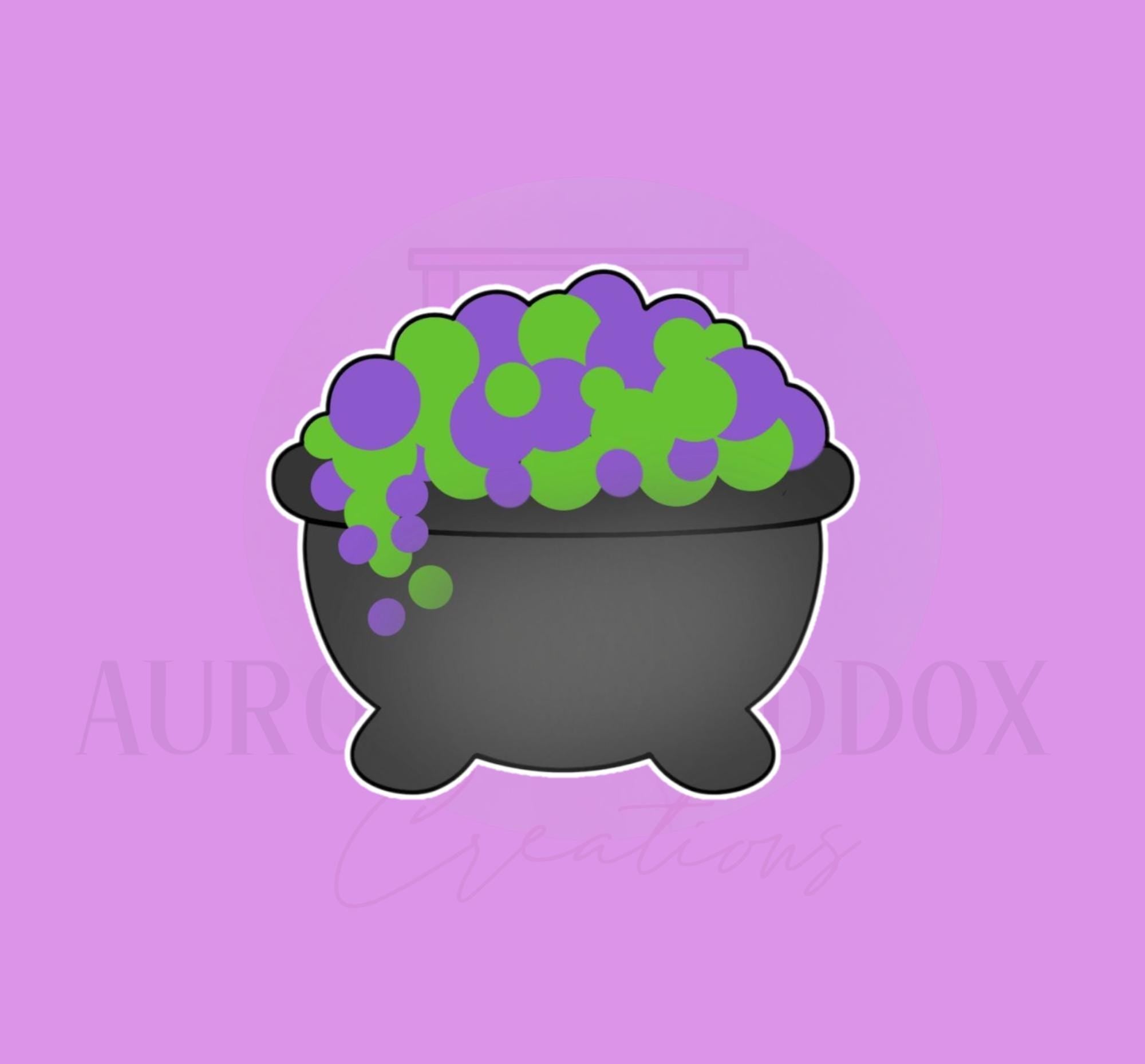 Witch Cauldron Cookie Cutter