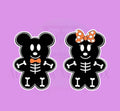 Mouse Skeleton | 2 Piece Set | Cookie Cutter