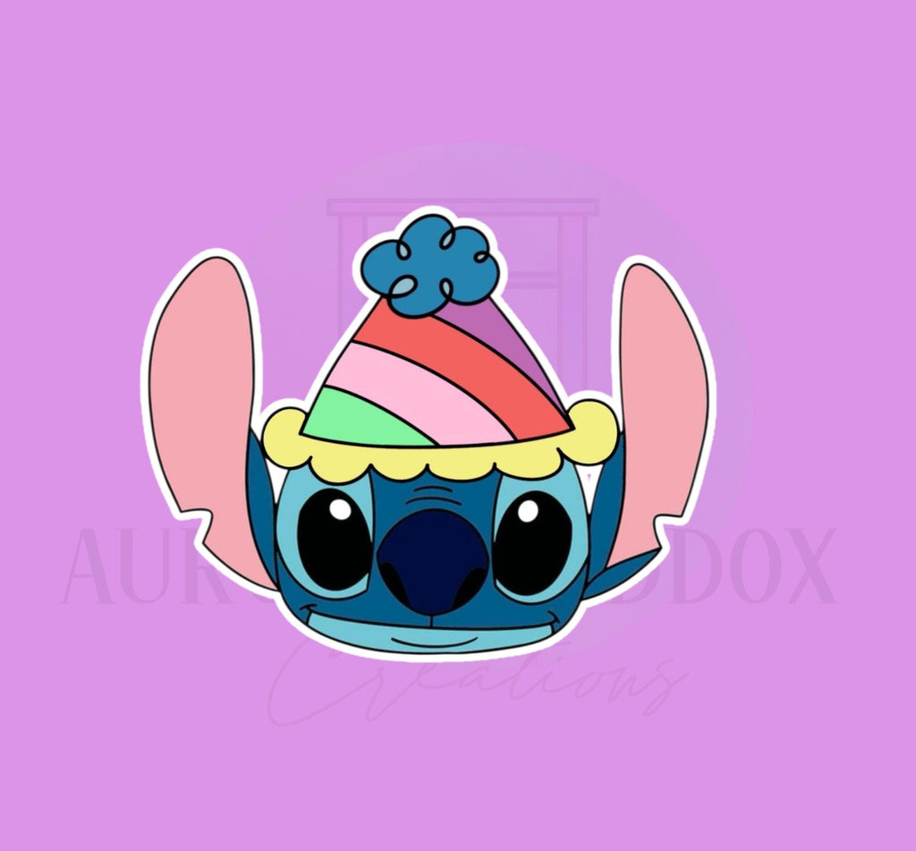 Stitchy Birthday Hat Cookie Cutter