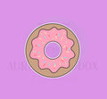 Donut with Cut out Cookie Cutter