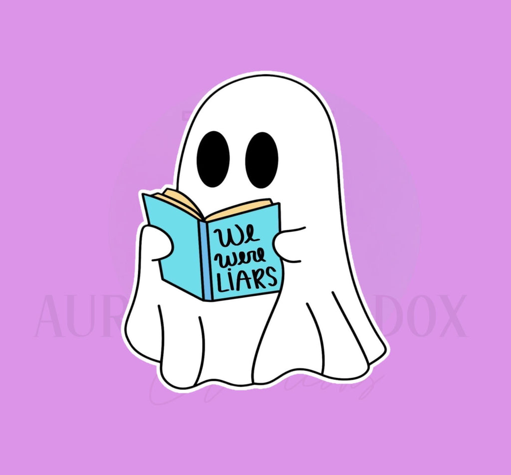 Ghost with Book | Cookie Cutter