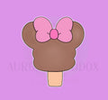 Ears Bow Ice Cream Cookie Cutter