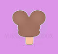 Mouse Ears Ice Cream Cookie Cutter