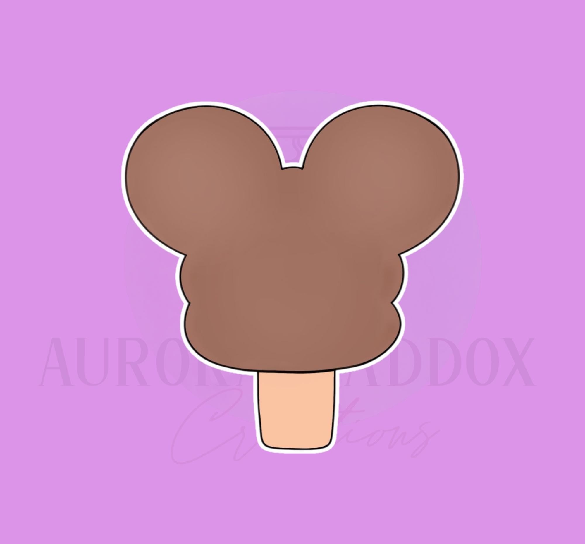 Mouse Ears Ice Cream Cookie Cutter