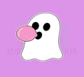 Ghost Bubble Gum Cookie Cutter
