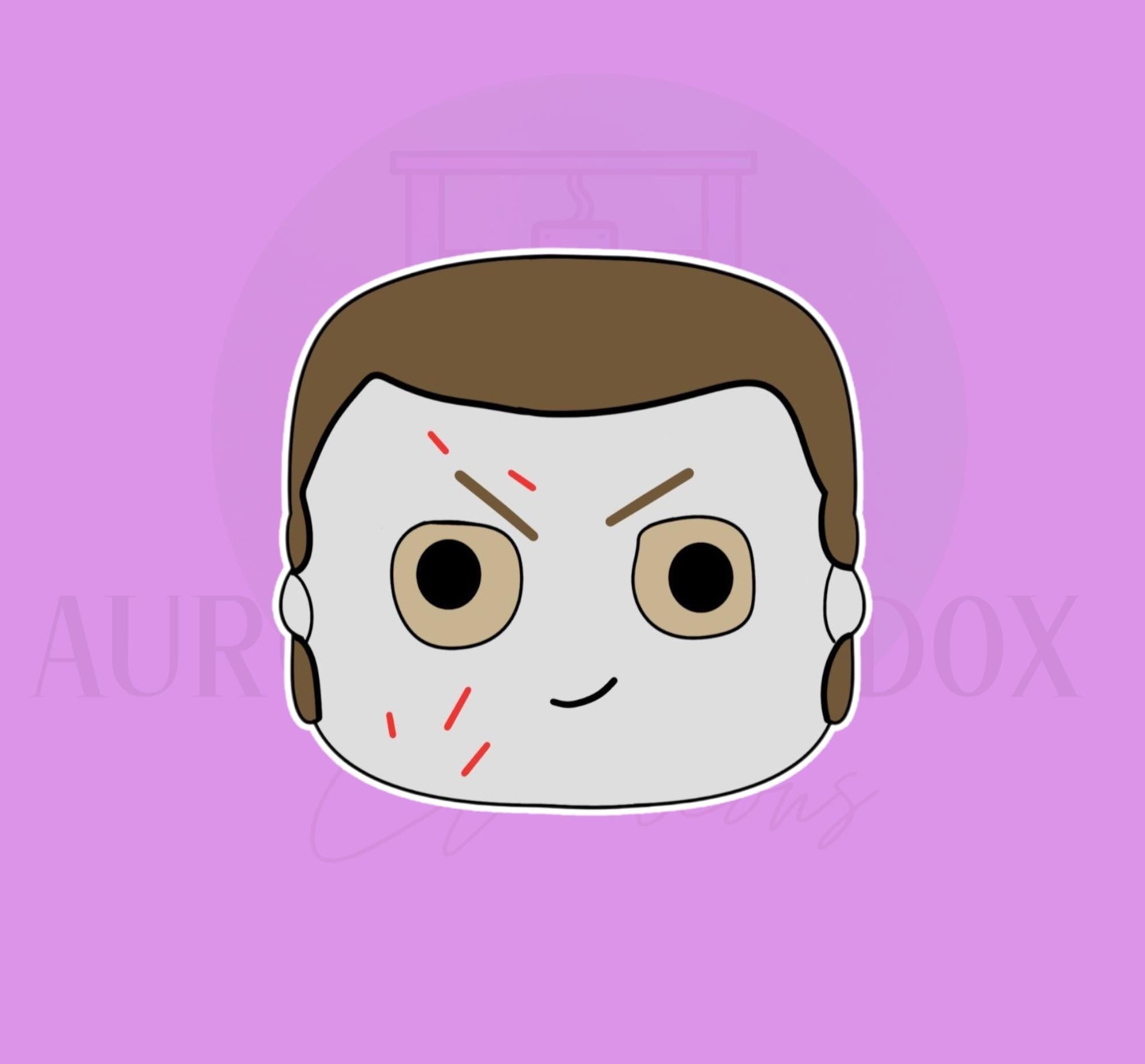 Horror Monster Faces #2 | Choose 1 | Cookie Cutter